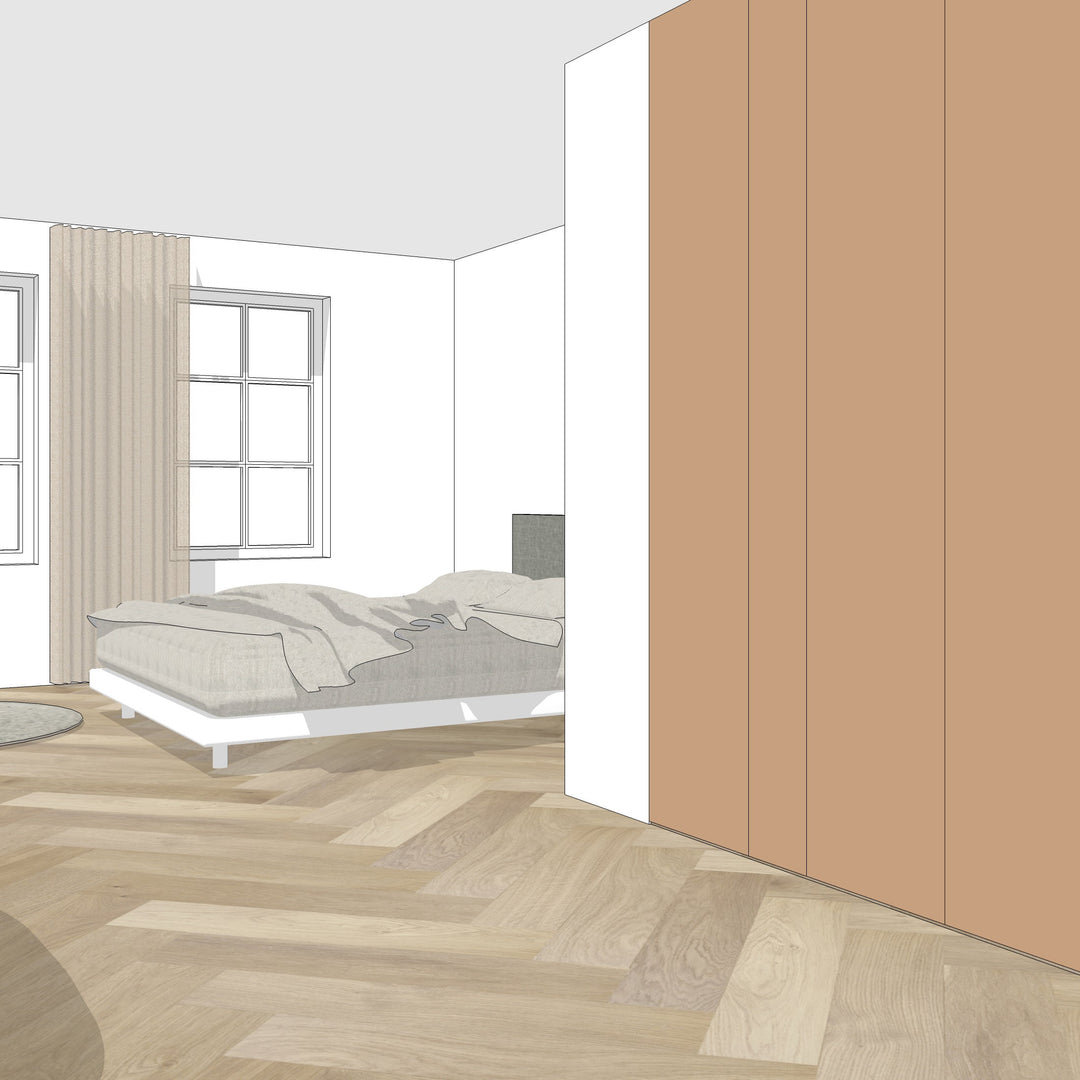 Scala - Kastfront SHADE - Farrow&Ball kleuren-Houtmerk-Scala - Kastfront SHADE - Farrow&Ball kleuren voor Ikea Pax | Houtmerk