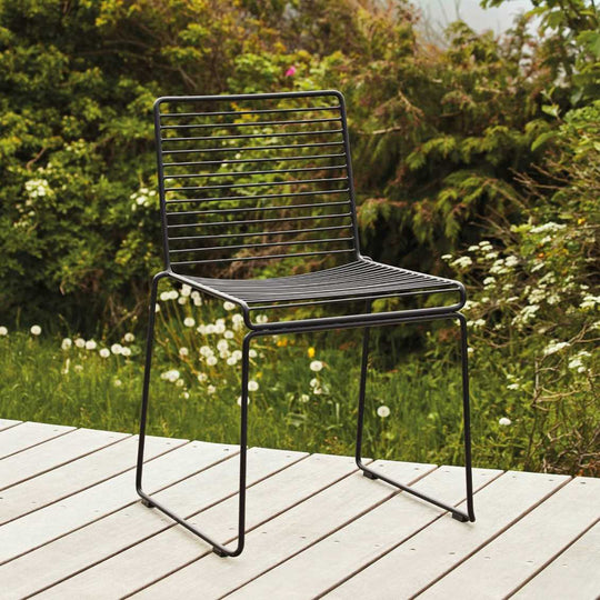 Hay tuinstoel -  Hee Dining Chair Black Zwart - SALE  Houtmerk   