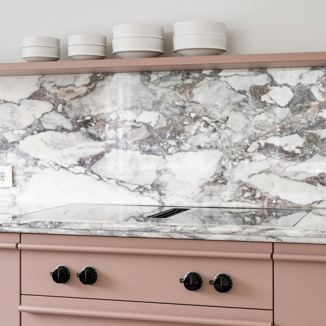 Ratio - Keukenfront KURVER - Farrow&Ball Mengkleuren Keukenfronten Houtmerk