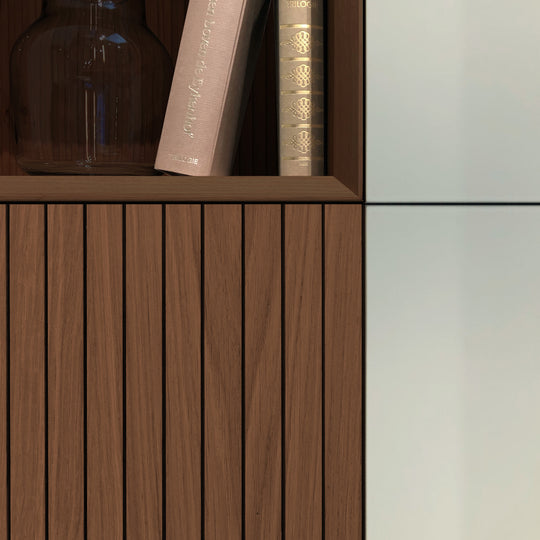 Ratio - Keukenfront MILLER STACCATO - Geprofileerd eiken Blend Rogge beits Keukenfronten Houtmerk
