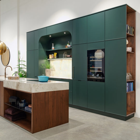 Houtmerk Ratio® - Vakkenkast Spatio - Lage kast massief hout