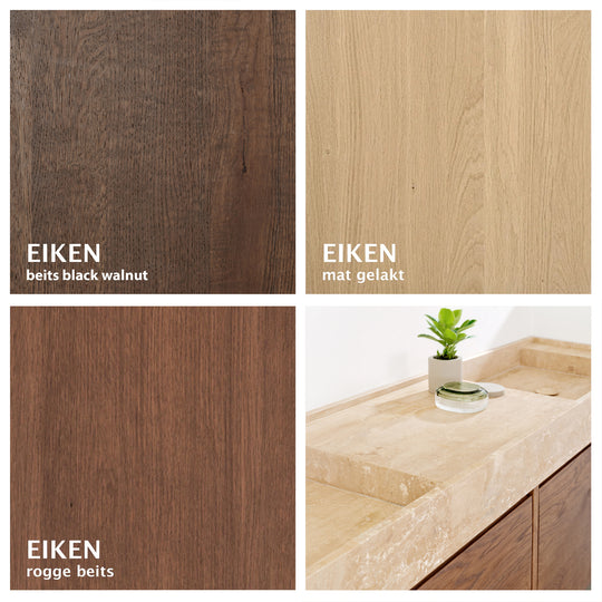 Houtmerk Ratio® - Plint voor keuken - Fenix-Houtmerk-Plint voor Ikea Metod - Eiken massief of fineer, gebeitst of gelakt | Houtmerk