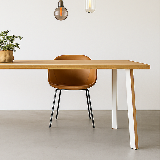 Houtmerk - Tafel Sigma Eiken - Rechthoek Tafels Houtmerk