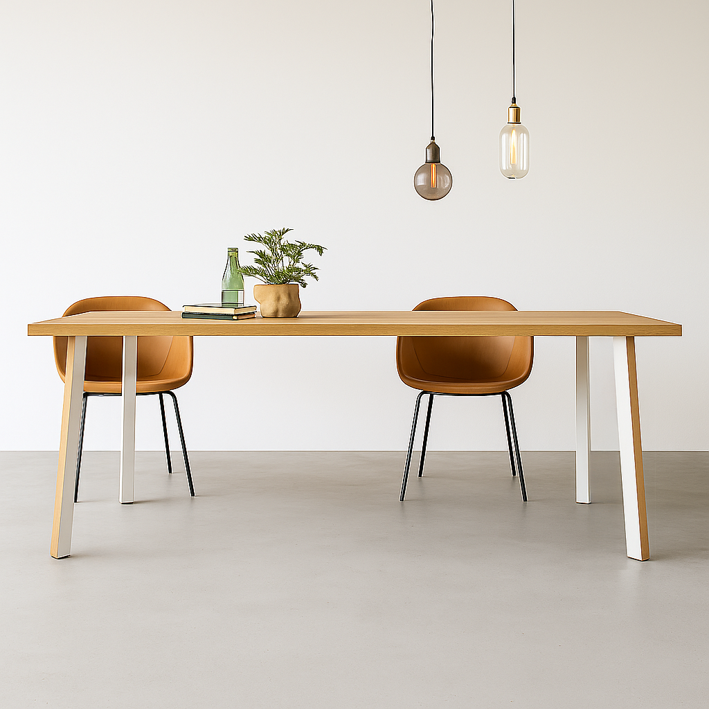 Houtmerk - Tafel Sigma Eiken - Rechthoek Tafels Houtmerk