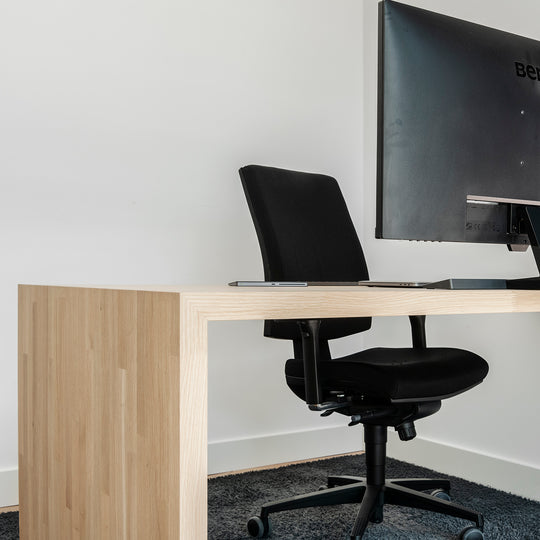 Houtmerk - Massief houten paneel beuken vingerlas - 250x65x25cm - SALE Werkbladen Houtmerk