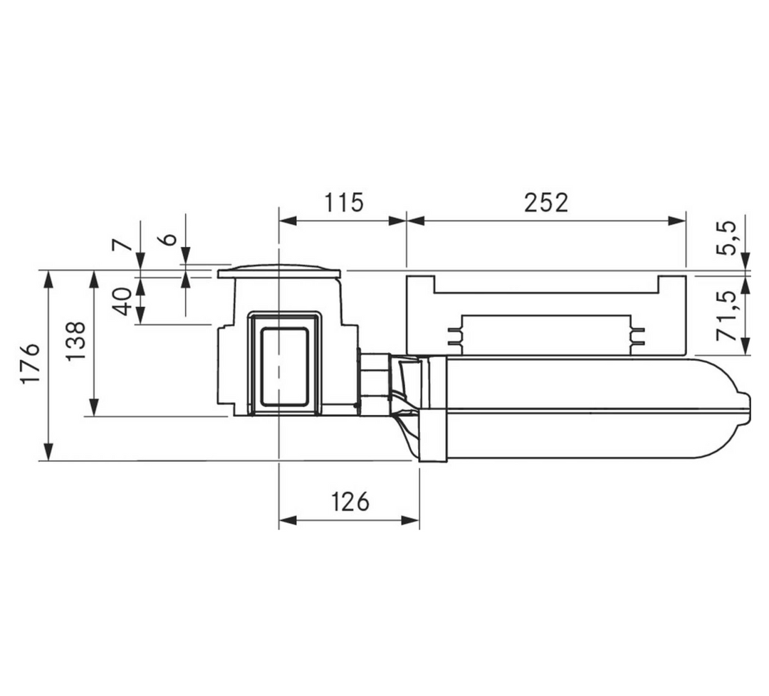 Bora - PKAS3 - middenafzuiging voor kookplaat - SALE Houtmerk