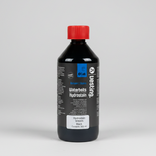 Vesting Waterbeits Hydrostain W9005 Black 500 ml – SALE Houtmerk