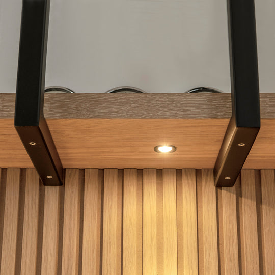 Houtmerk - Kast Argo 09 - Hoge kast met diepe ladekast Kastcombinatie Houtmerk   