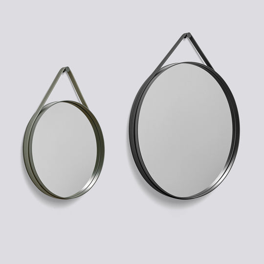 HAY - Strap Mirror - ronde Spiegel Spiegels HAY   
