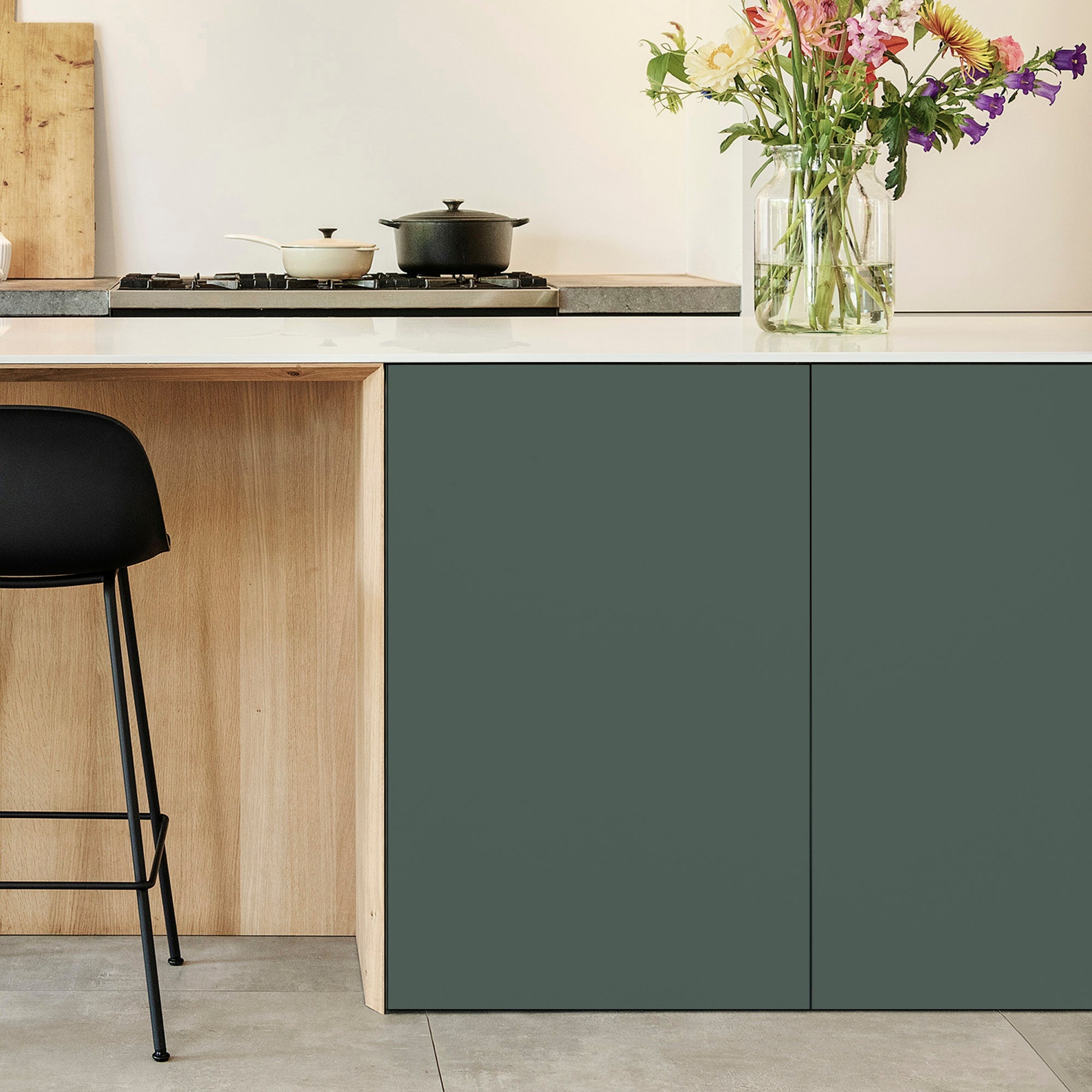 Ratio - Keukenfront MINIMAL 360° - Arpa Fenix Verde Comodoro 0750 ...