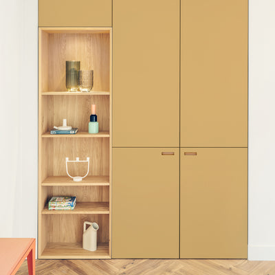 Ratio - Keukenfront DUBIO - Farrow&Ball Sudbury Yellow Keukenfronten Houtmerk   