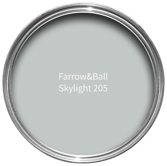 Houtmerk - Farrow&Ball Kleuren Roomdivider Stiletto - Met schuifrails plafondmontage Kamerhoog van 235cm tot 265cm hoog Roomdividers Houtmerk   