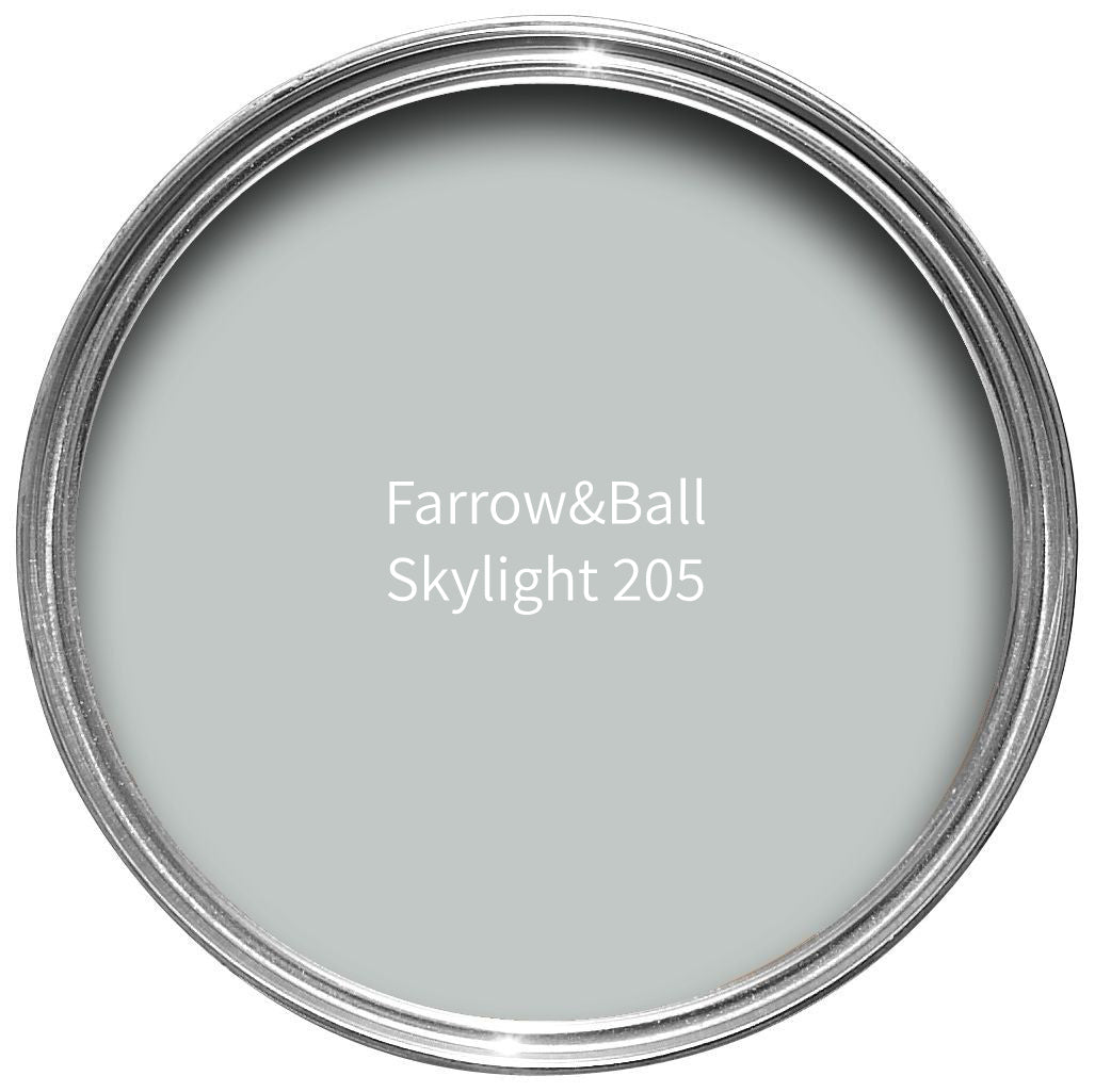 Houtmerk - Farrow&Ball Kleuren Roomdivider Stiletto - Met schuifrails nismontage van 235cm tot 265cm hoog Roomdividers Houtmerk   