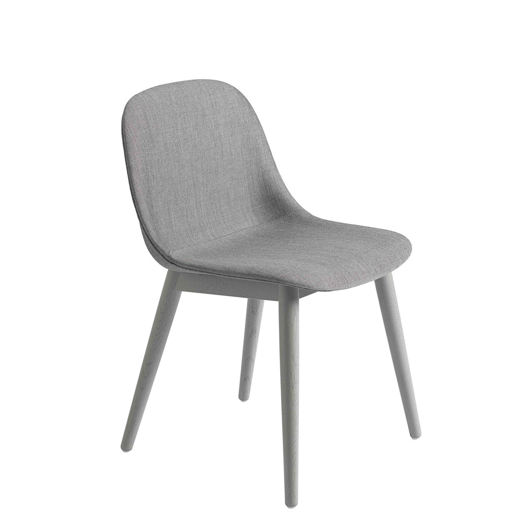 Muuto - Fiber Side Chair Wood Base - Stoel met Houten Onderstel Stoelen Muuto   