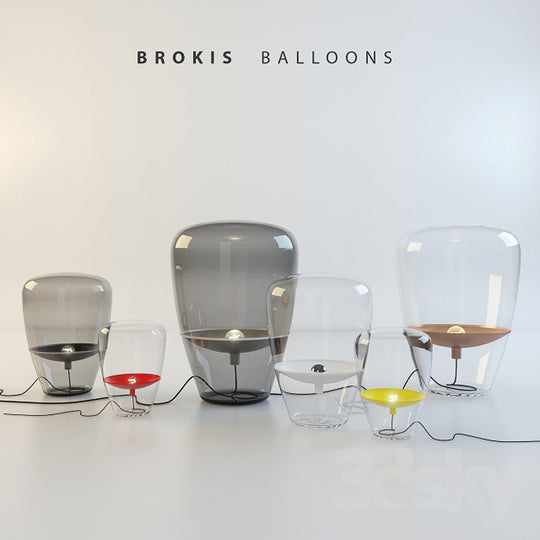 Brokis - Balloon PC857 - Tafellamp of Vloerlamp Medium Lampen Brokis   