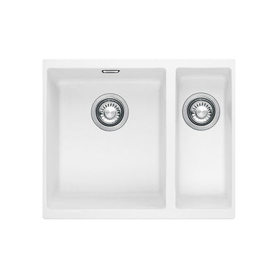 Franke - Witte Spoelbak Polar White 53,5x41cm - Onderbouw Spoelbak Franke   