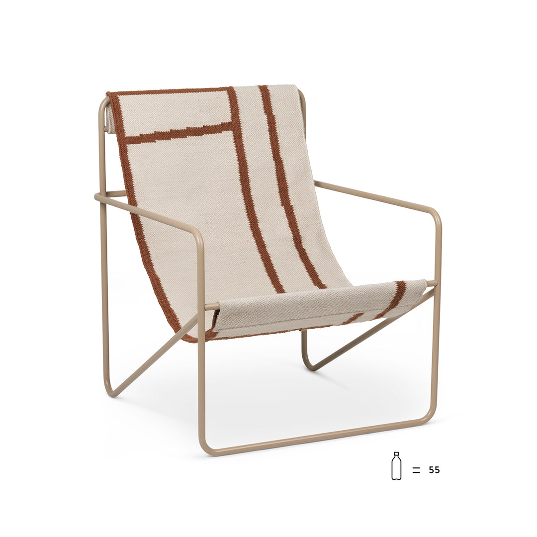 Ferm Living - Desert Lounge Chair - Tuinstoel Tuinmeubels en Buitenverlichting Ferm Living   
