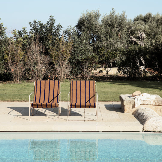 Ferm Living - Desert Lounge Chair - Tuinstoel Tuinmeubels en Buitenverlichting Ferm Living   