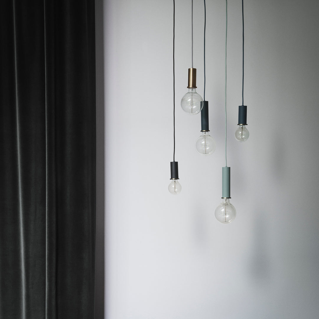 Ferm Living - Collect Socket Pendant - Hanglamp Lampen Ferm Living   