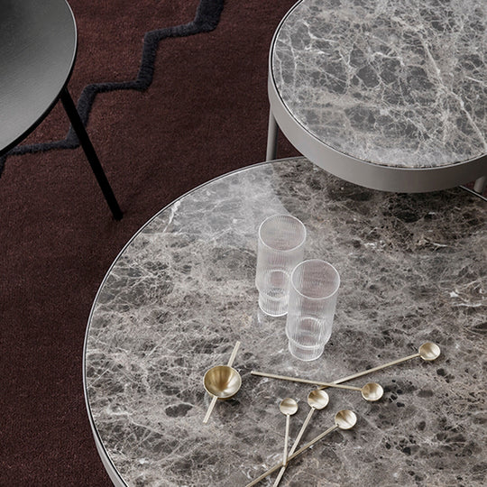 Ferm Living - Marble Table - Salontafel of Bijzettafel Salontafels Ferm Living   