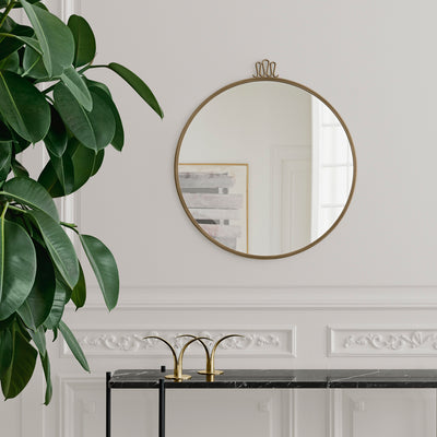 Gubi - Randaccio Wall Mirror - ronde spiegel Spiegels Gubi   