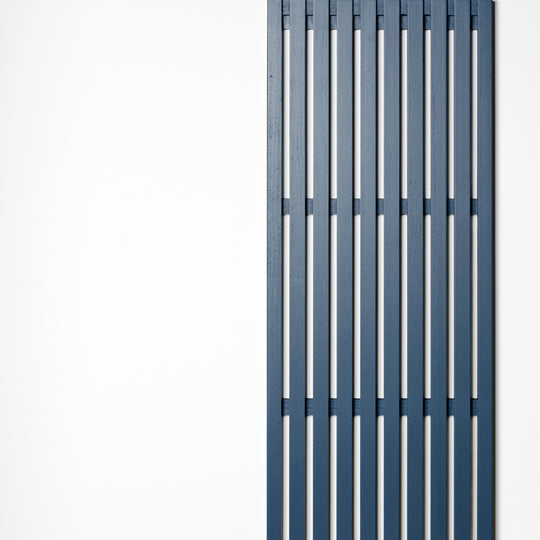 Houtmerk - Farrow&Ball Kleuren Roomdivider Stiletto - Met schuifrails wandmontage van 235cm tot 265cm hoog Roomdividers Houtmerk   