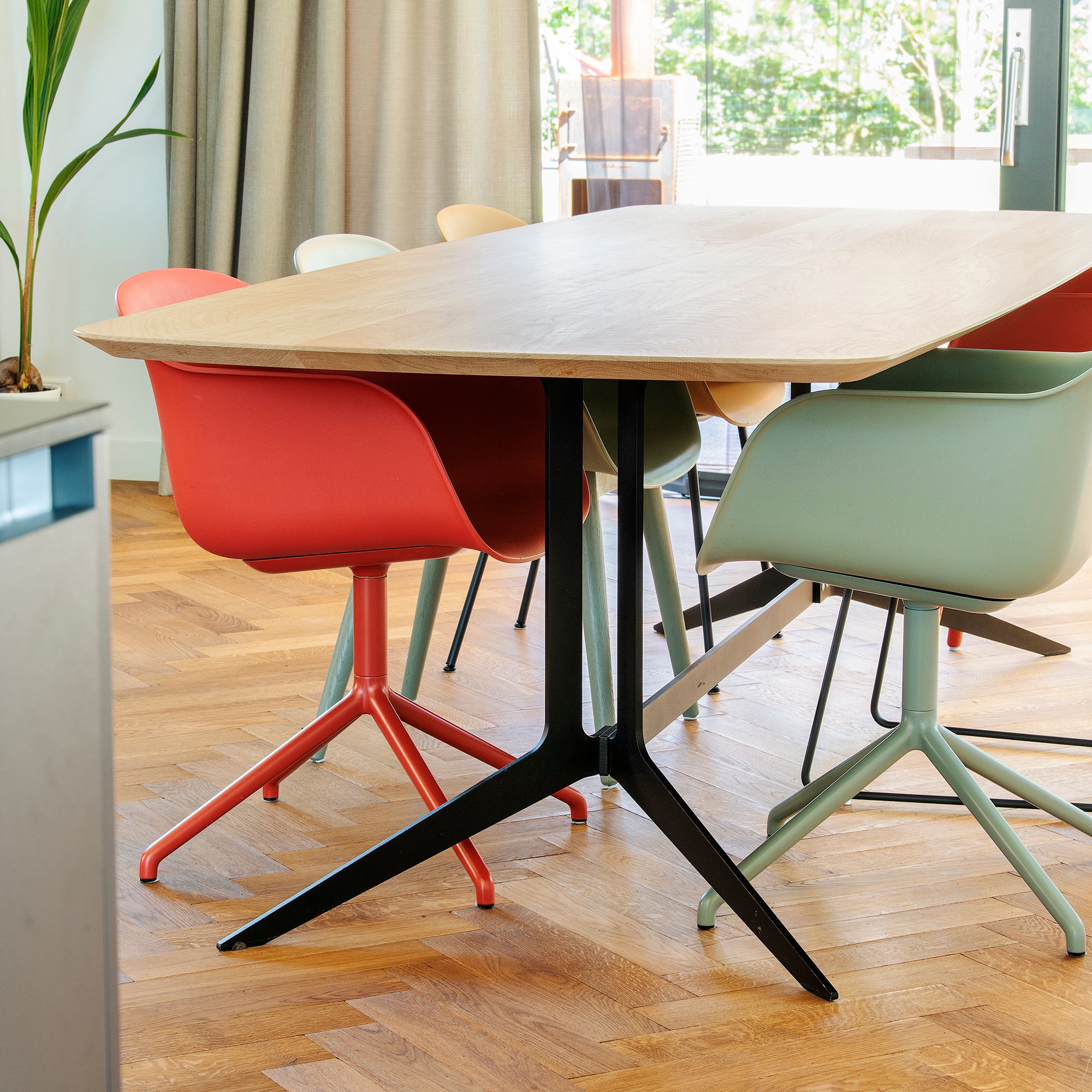 Houtmerk - Tafel Split Eiken - Rechthoek afgerond 230x105m - SALE Tafels Houtmerk