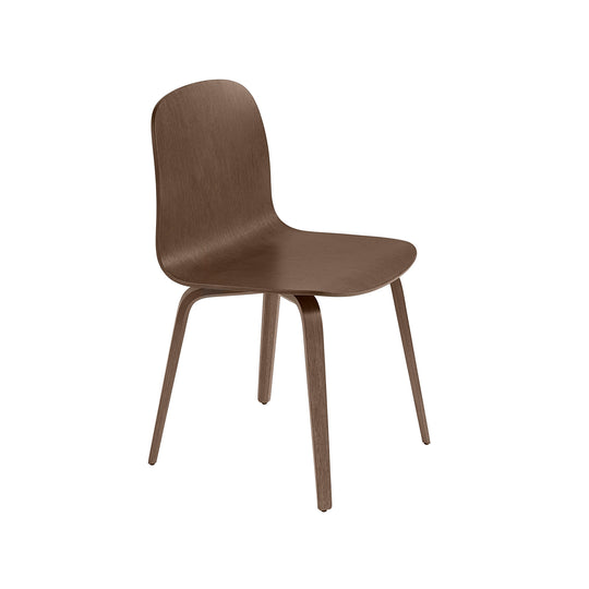 Muuto - Visu Chair Wood Base - Stoel met Houten Onderstel Stoelen Muuto   