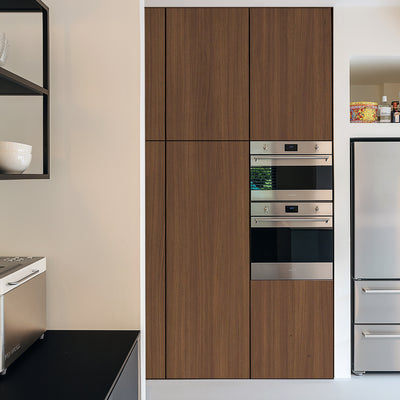 Ratio - Keukenfront VANDERLAAN - Noten fineer Monocoat Pure Keukenfronten Houtmerk   