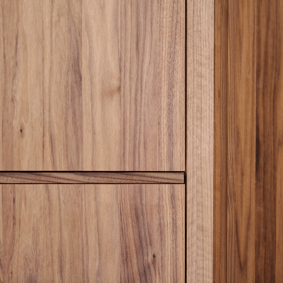 Houtmerk - Dekpaneel voor keuken - maatwerk massief hout of Fenix Keukenfronten Houtmerk   