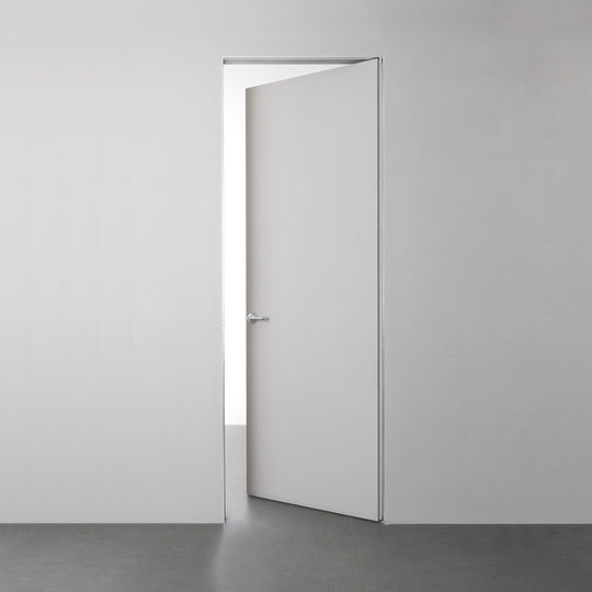 Houtmerk - Maatwerk deur met onzichtbaar kozijn - Overschilderbaar Wit Deuren Houtmerk   